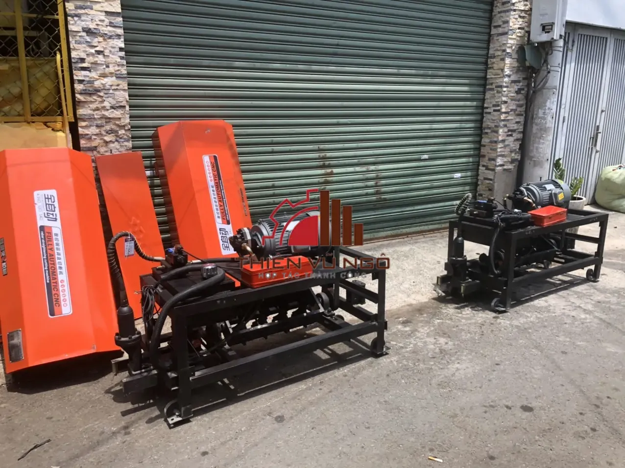 M&aacute;y Duỗi Cắt Sắt Tự Động GT4-12