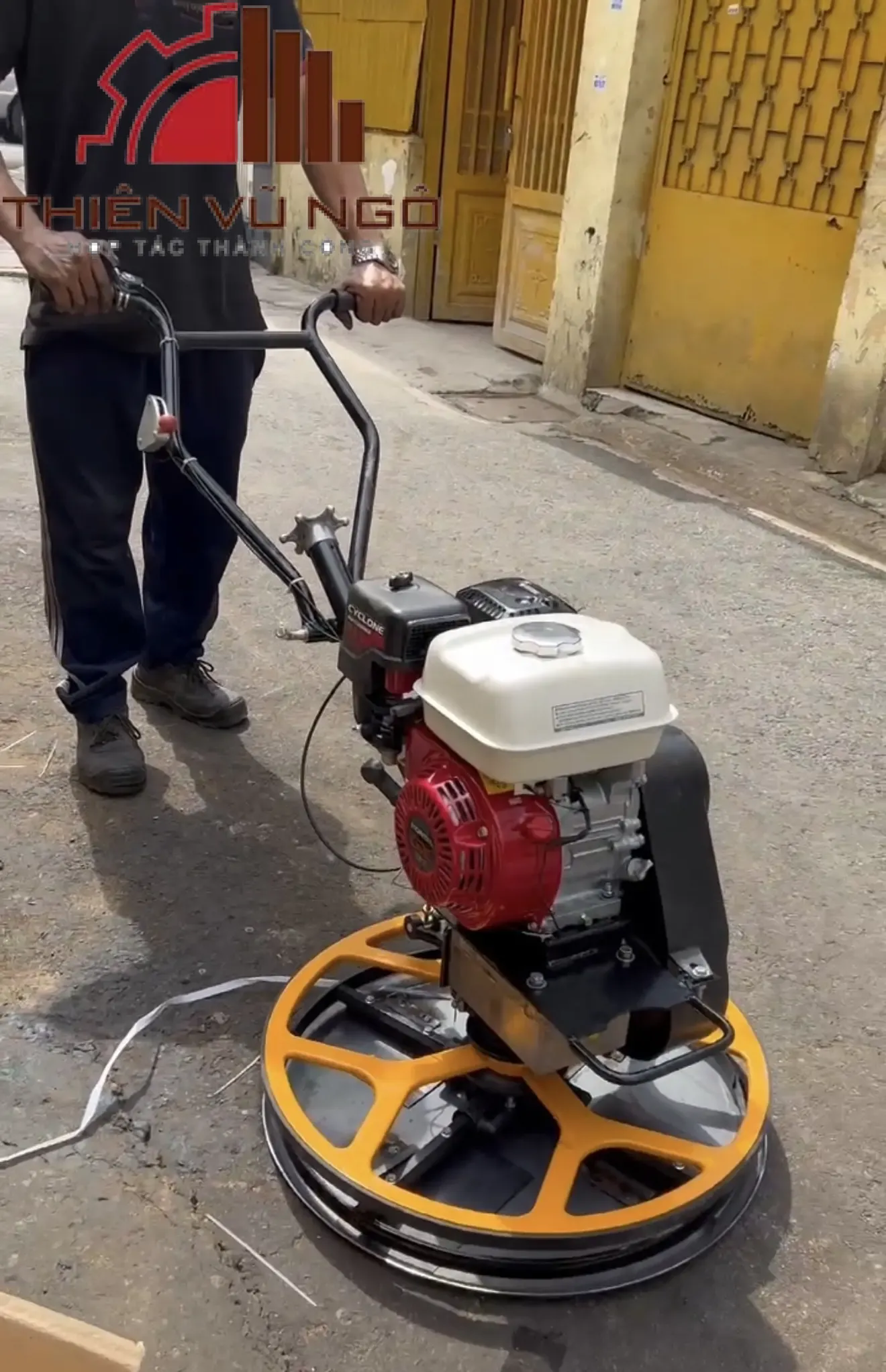 Máy xoa nền bê tông
