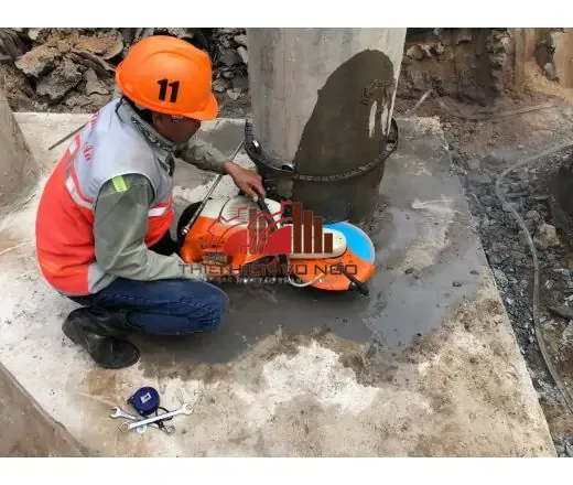 Máy cắt cọc bê tông STIHL TS420 ( Đức)