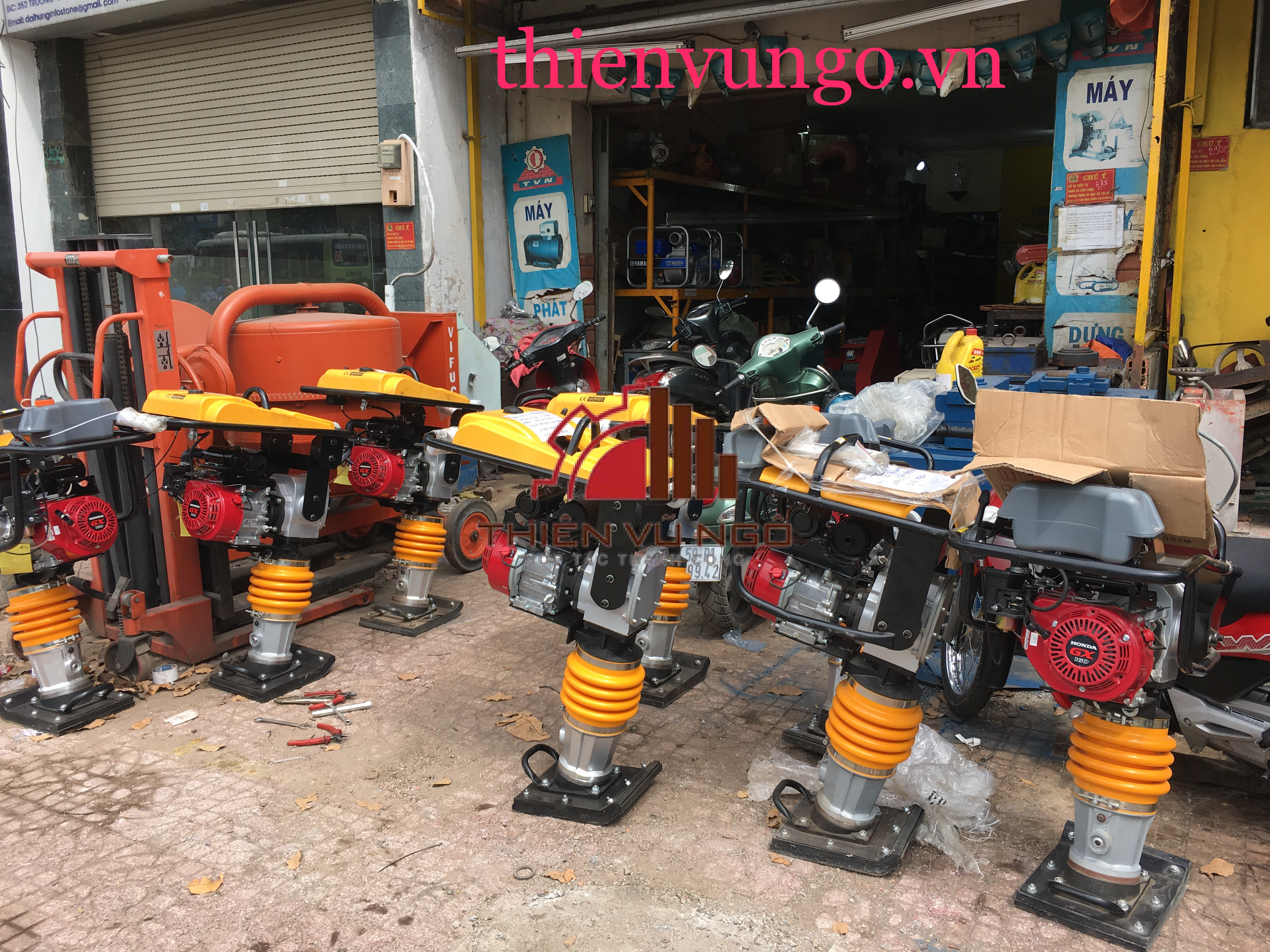 Máy Đầm Cóc Mikasa MT55H