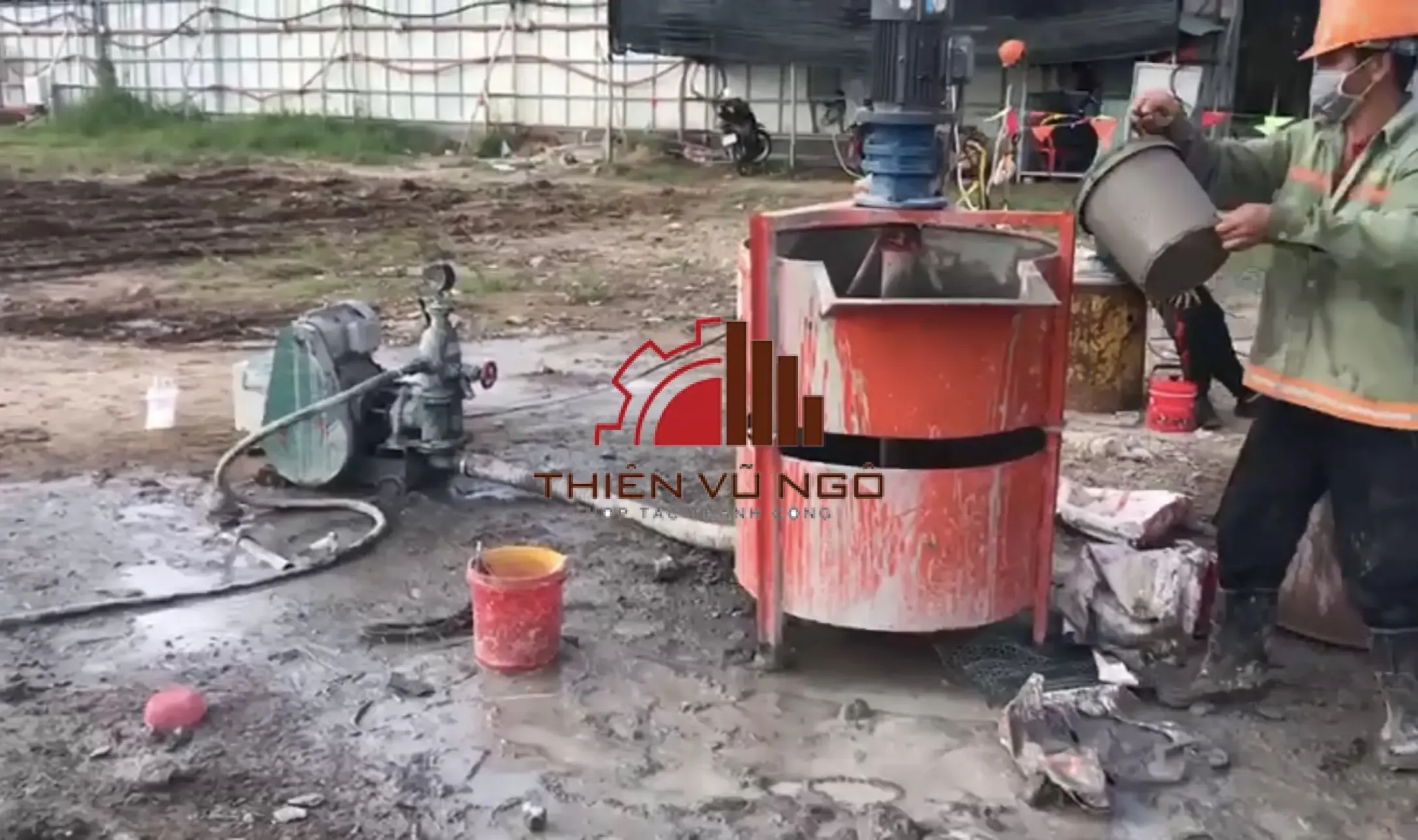 Máy Bơm Vữa